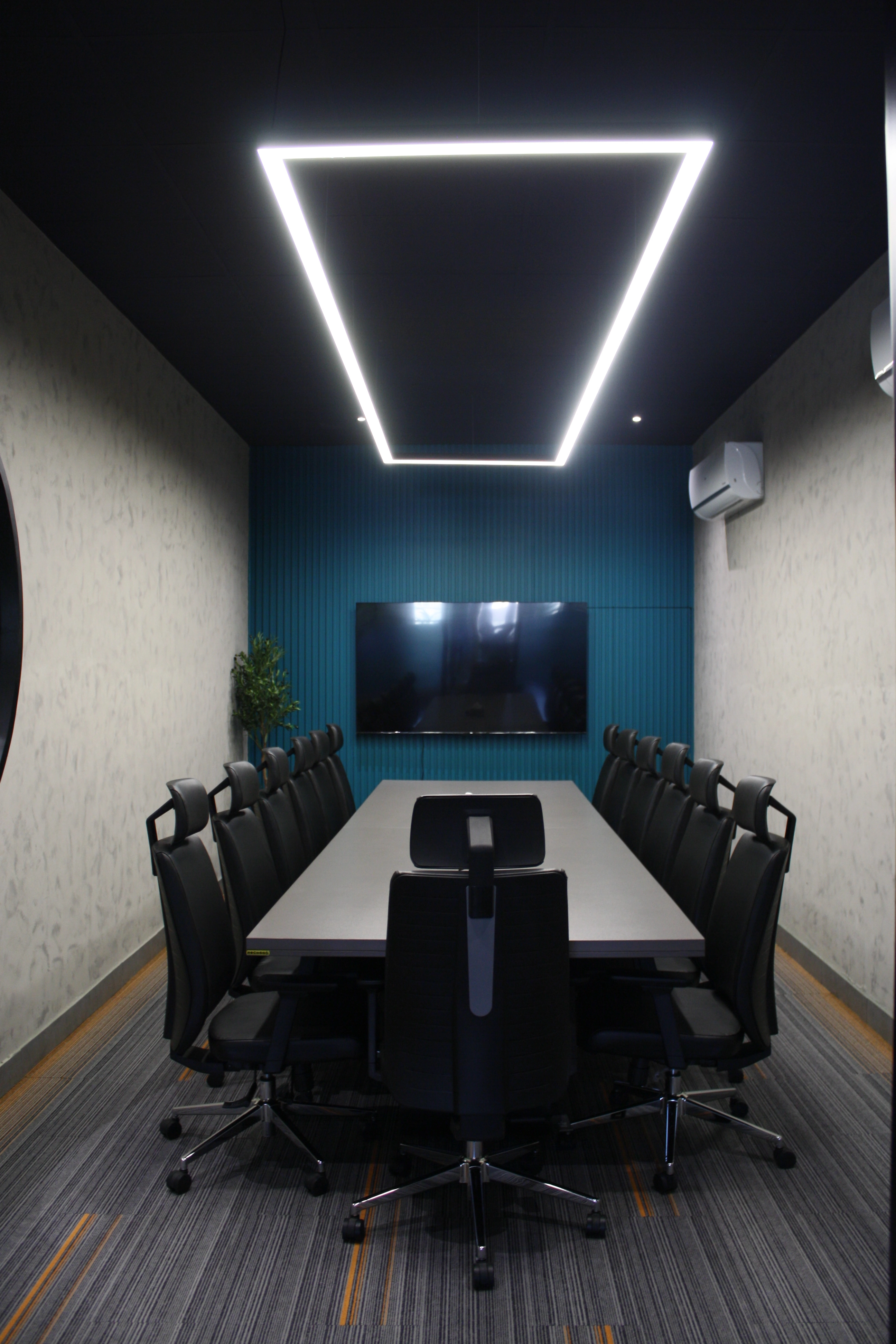 Board room wide view