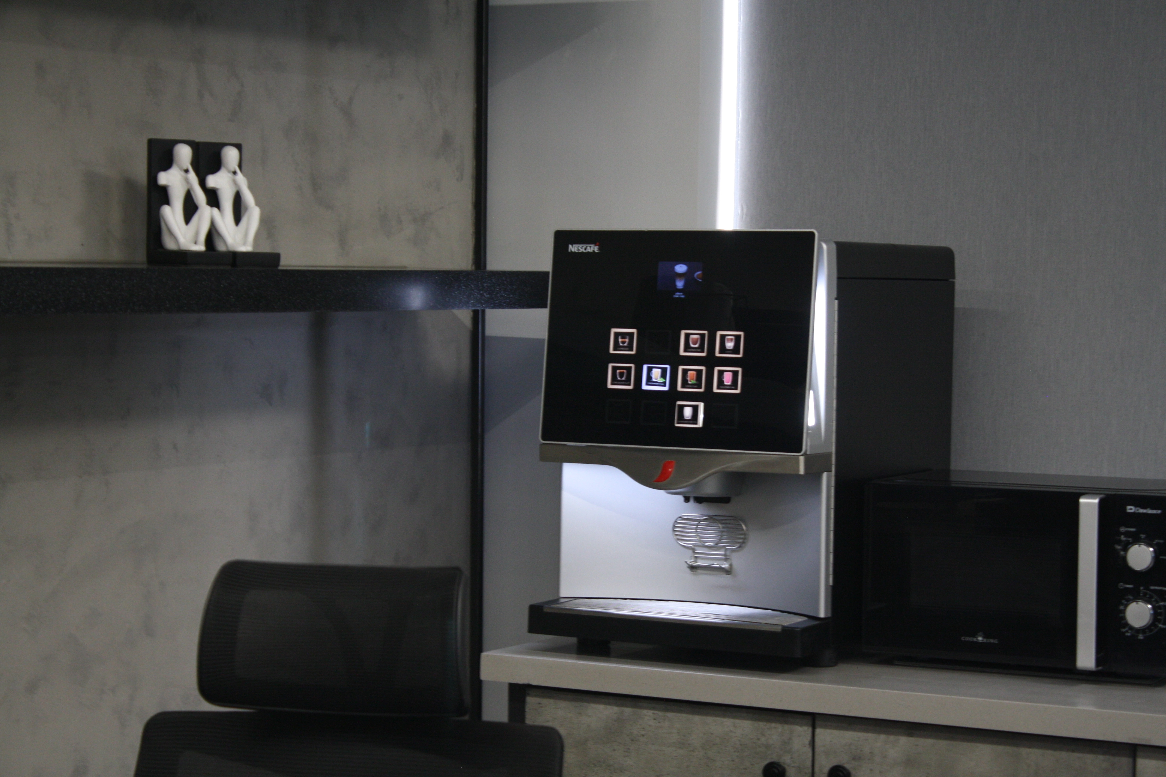 Coffee station and barista bar